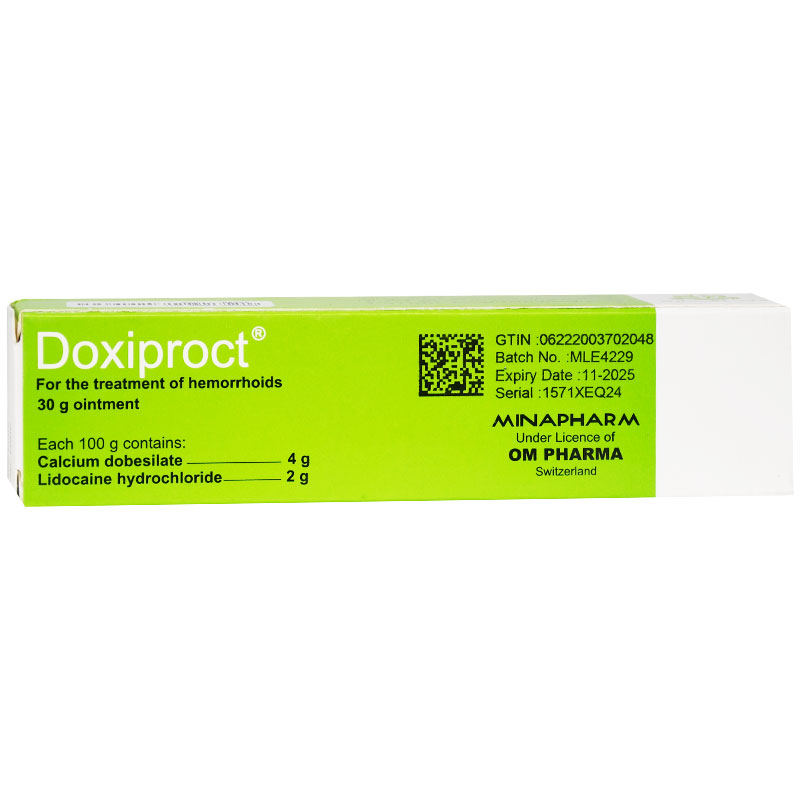 Doxiproct Ointment 30gm image number 0