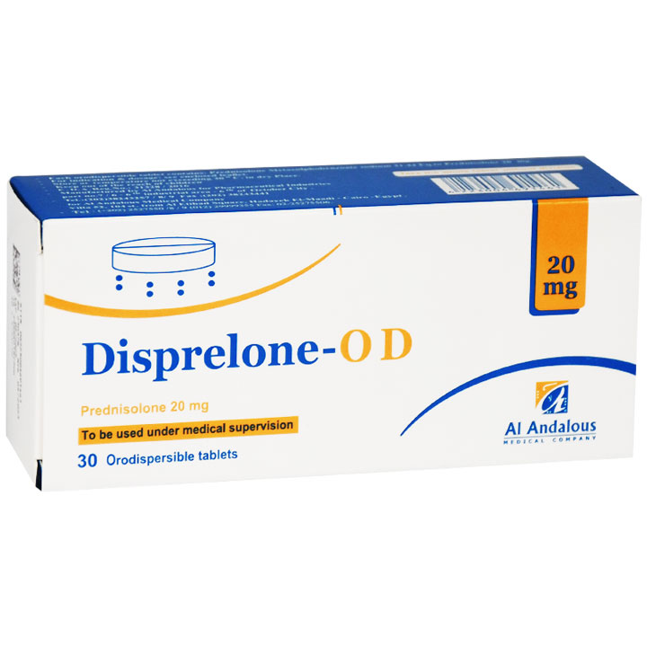 Disprelone-O D 20mg 30 Orodispersible Tablets image number 0