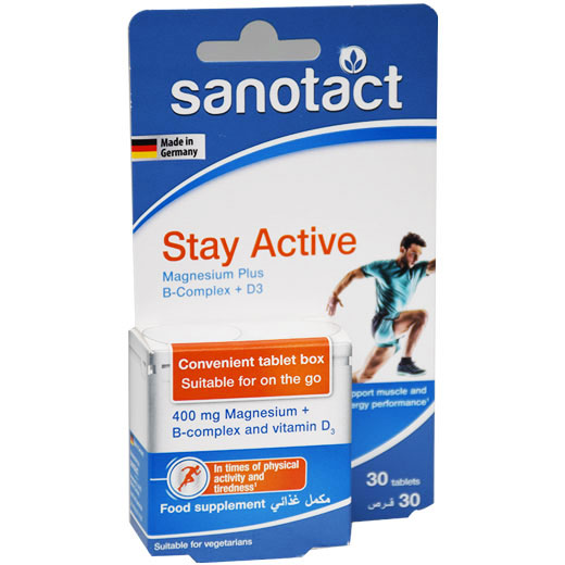 Sanotact Stay Active 30/Tablets image number 0