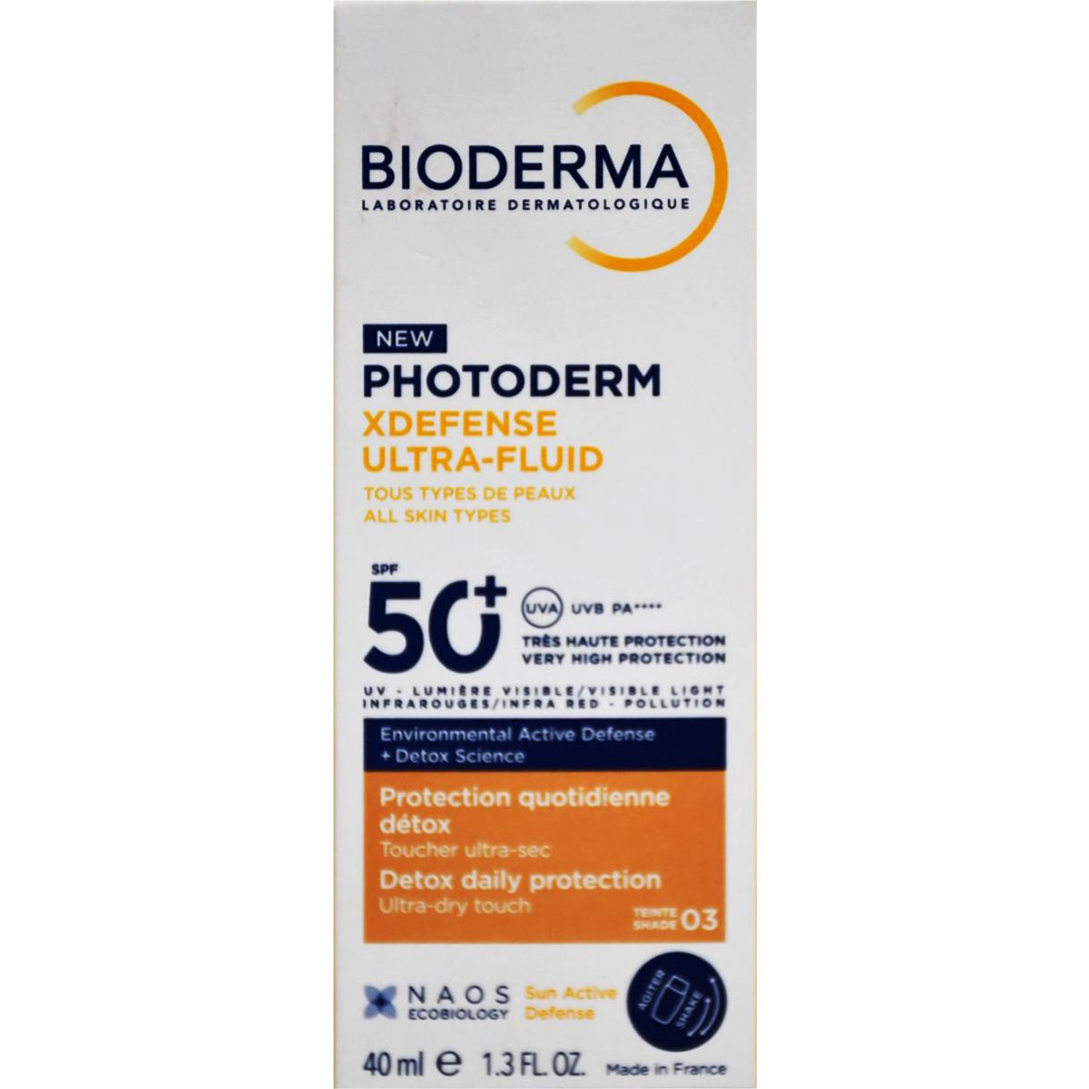 Bioderma Photoderm XDefense Ultra Fluid Tint 03 (50+) 40ml image number 0