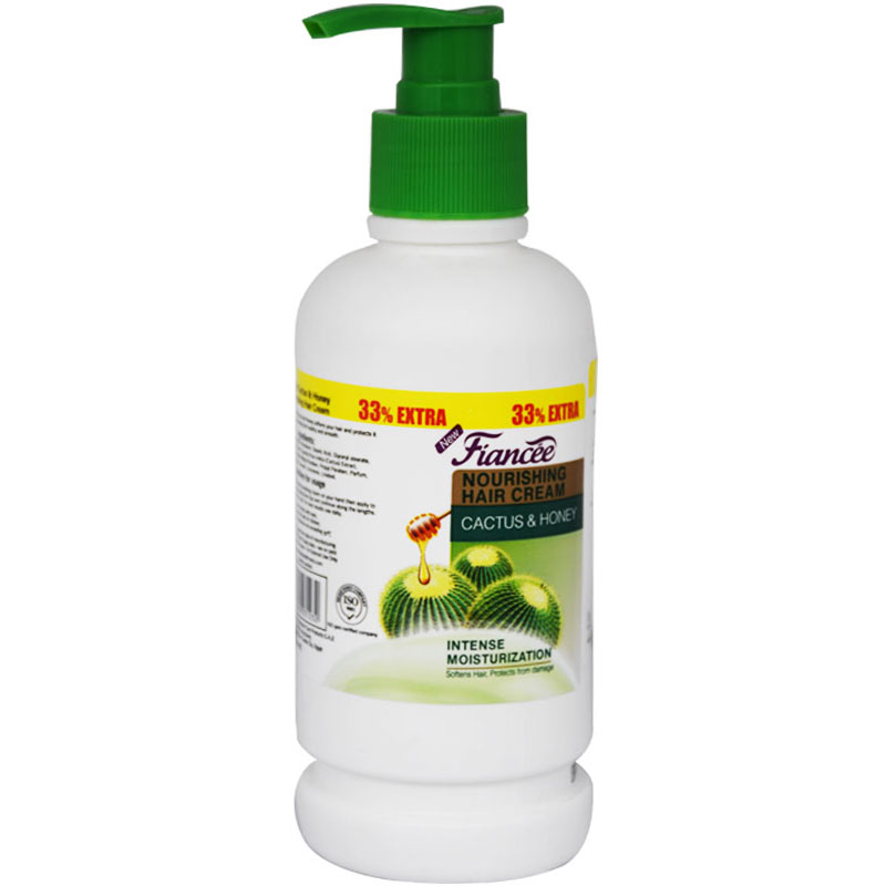 Fiancee Cactus and Honey Nourishing Hair Cream 240ml (Offer Pack) image number 0