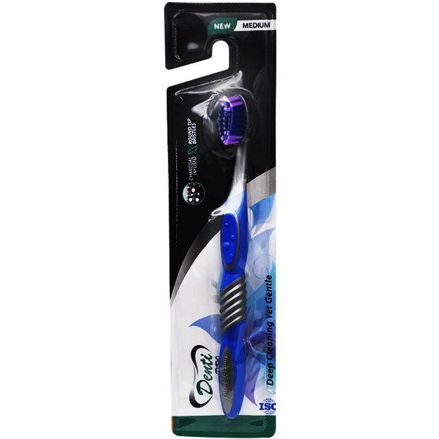 Denti Pro Charcoal Toothbrush Medium image number 0