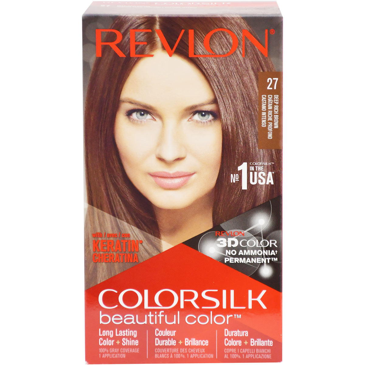 Revlon Colorsilk Deep Rich Brown/27 image number 0