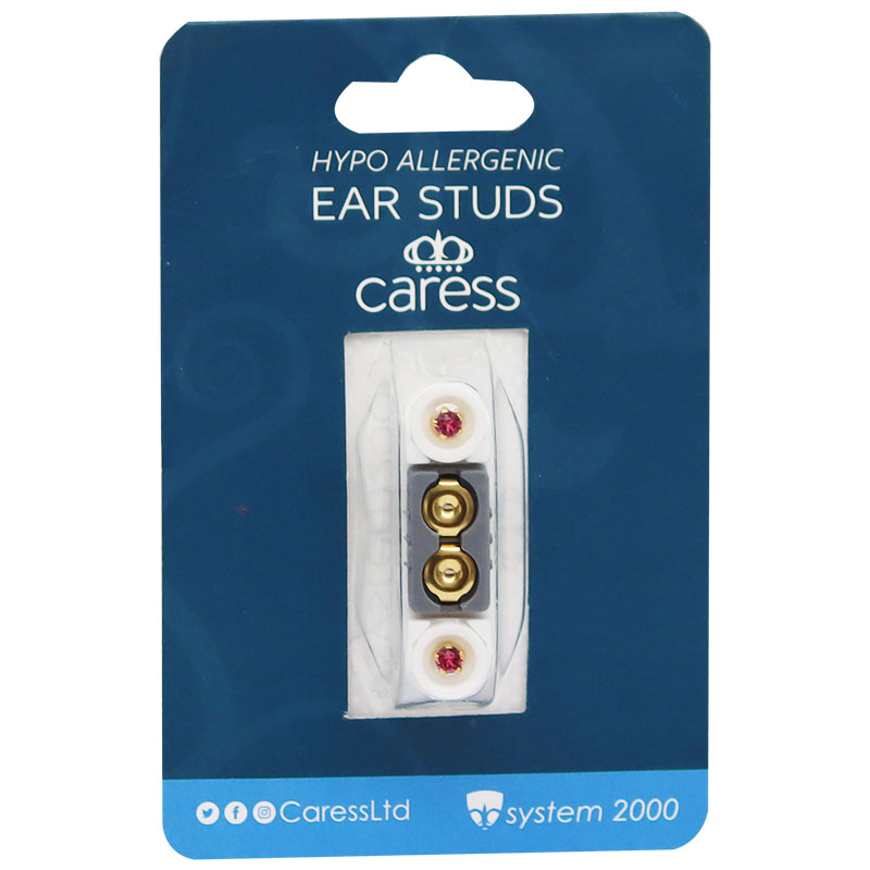 Caress Ear Studs Ruby/30 image number 0
