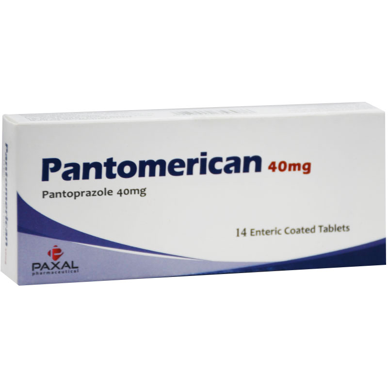 Pantomerican 40mg 14 Enteric Coated Tablet image number 0
