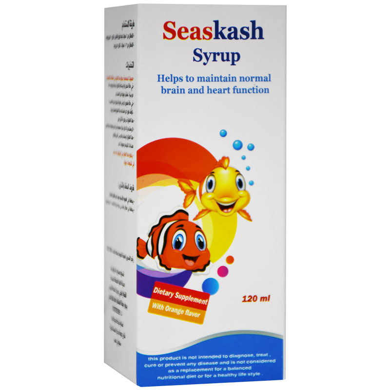 Seaskash Orange Flavor 120ml Syrup image number 0