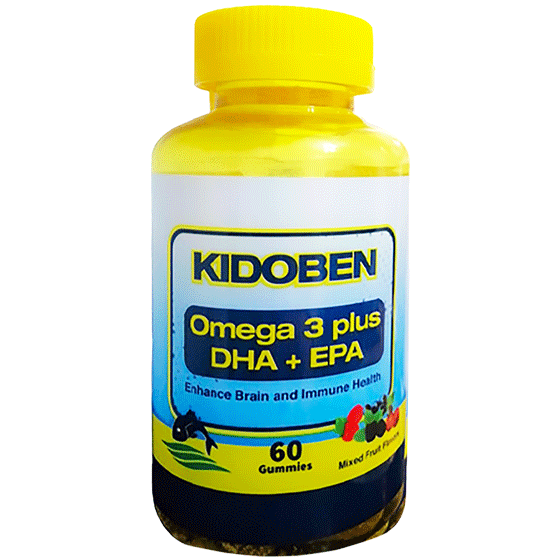 Kidoben Omega 3 Plus (DHA+EPA)60 Gummies image number 0