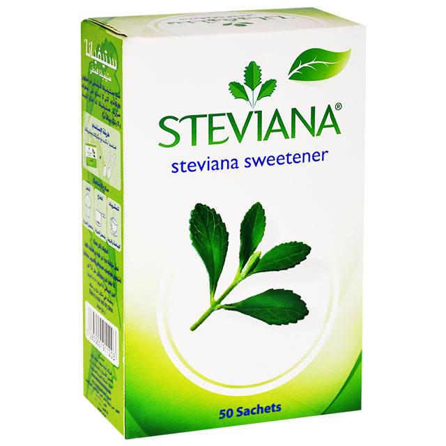 Steviana Sweetener 50 Sachets image number 0