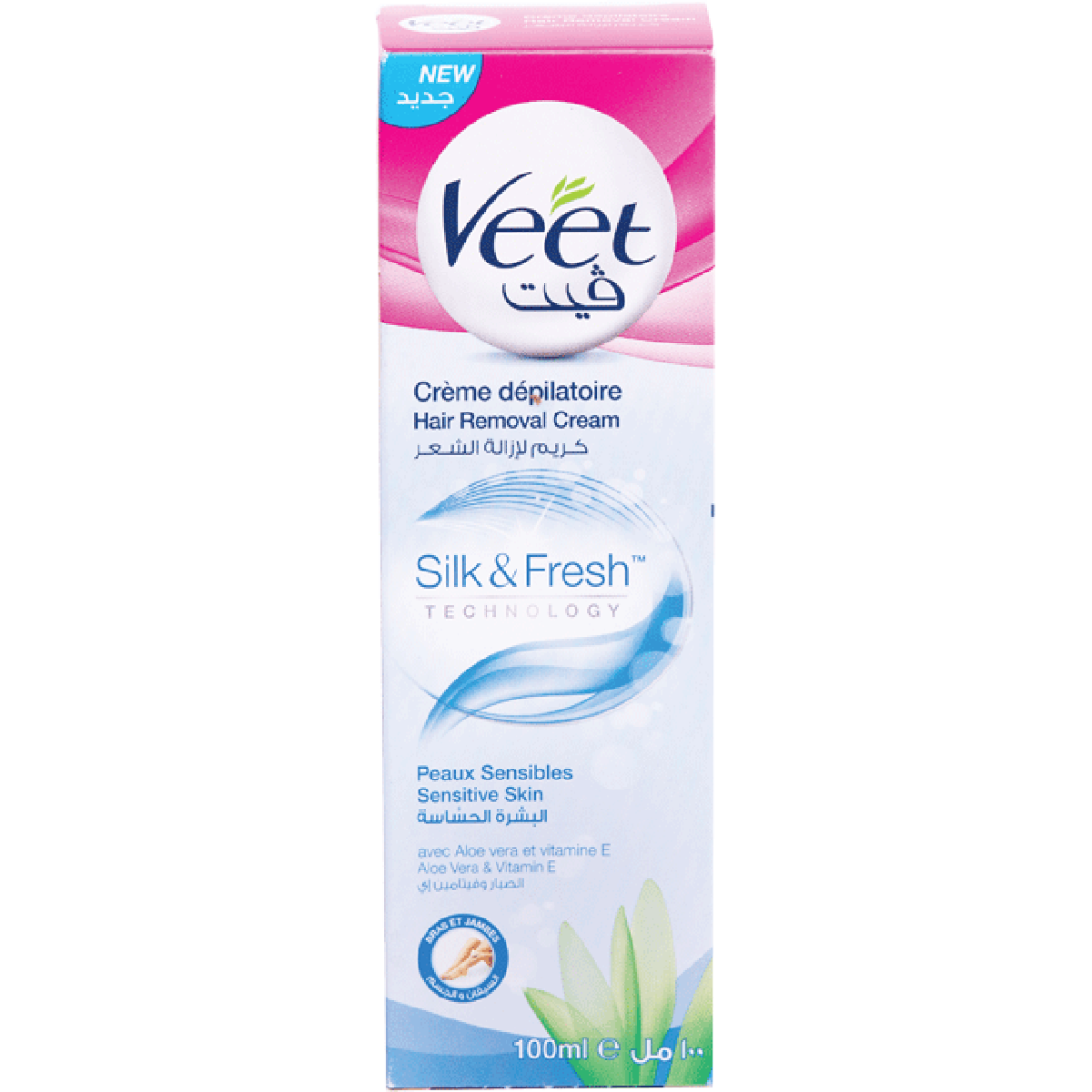 Veet Remover for Sensitive Skin Cream 100ml image number 0