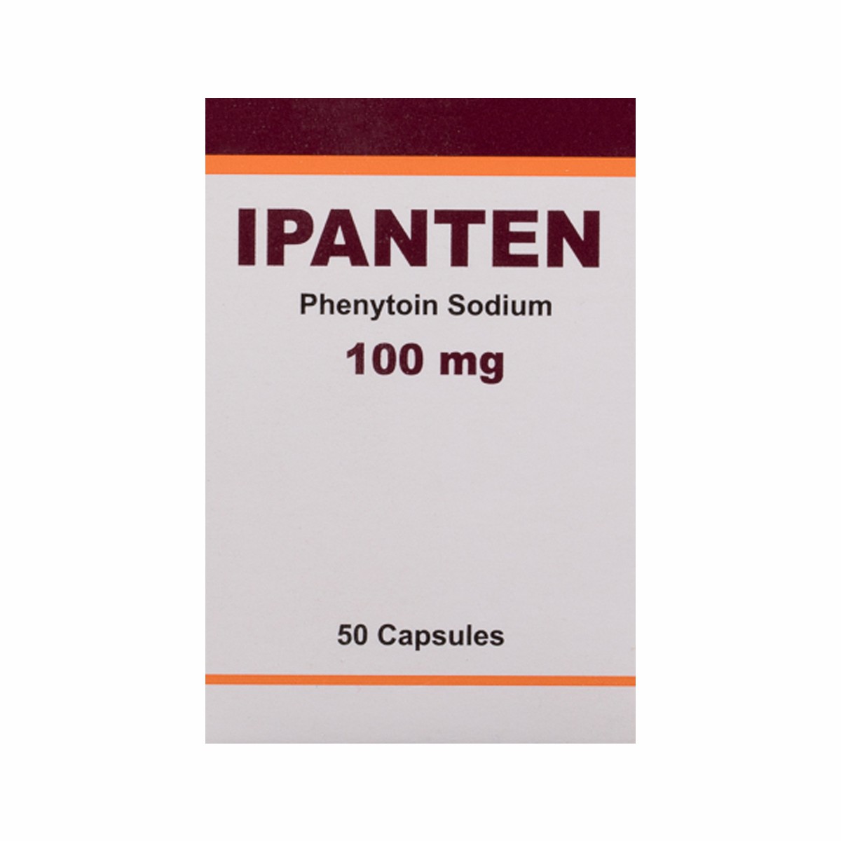 Ipanten 100mg 50 Capsules image number 0