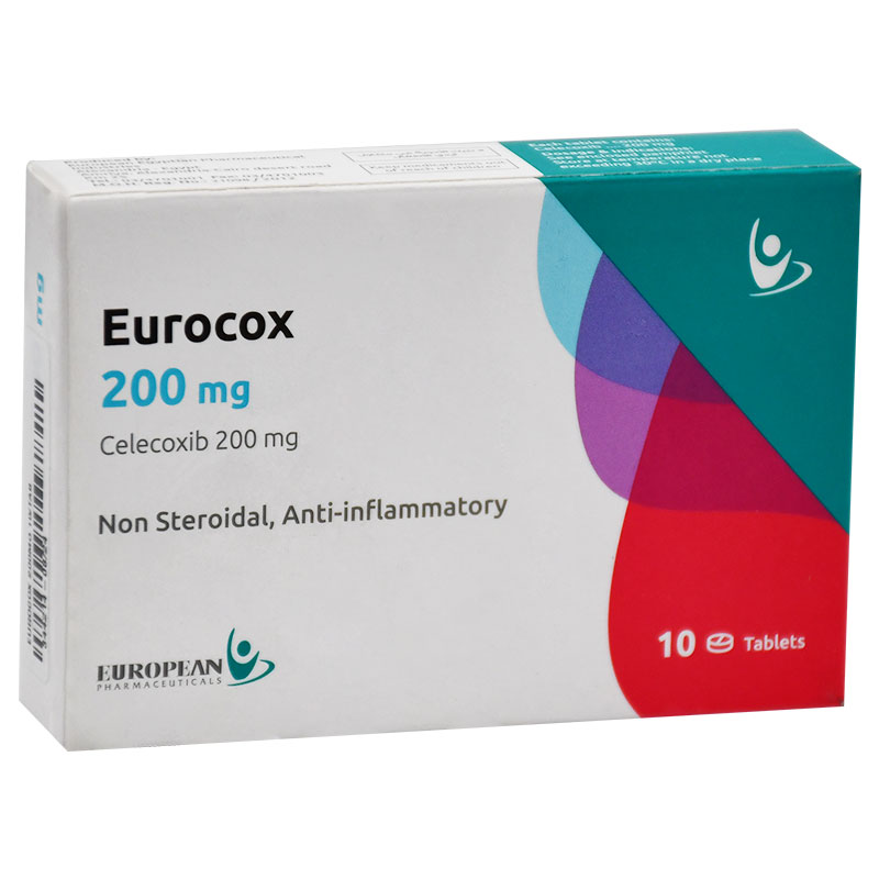 Eurocox 200mg 10 Tablet image number 0