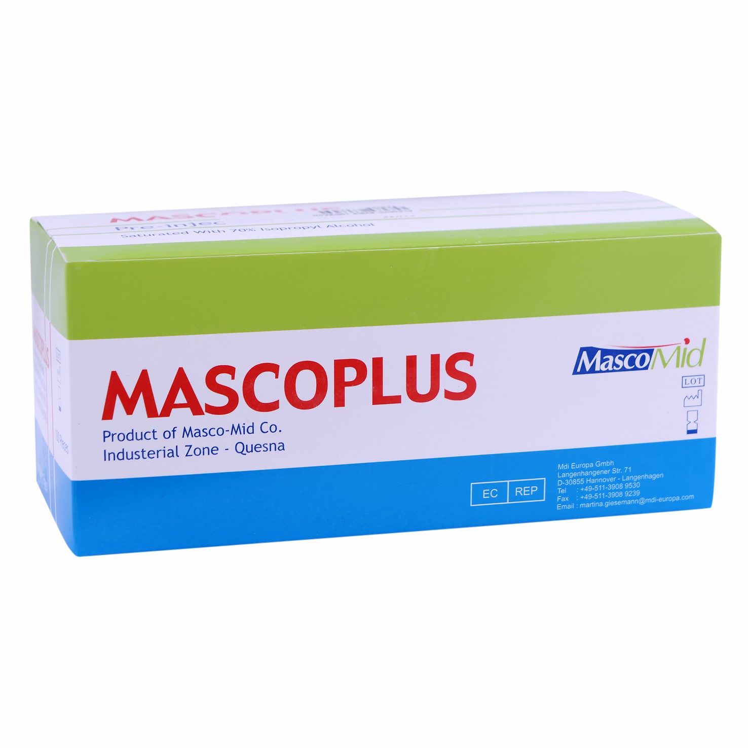 Alcohol Swab 100 Sachets image number 0