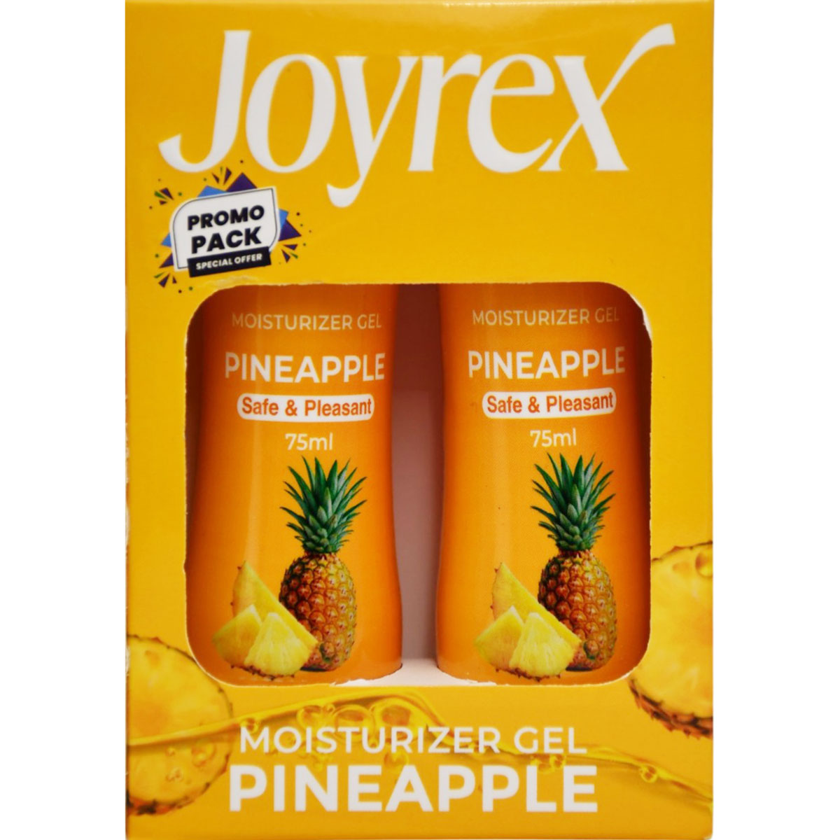 Joyrex (Pineapple) Moisturizing Gel 75ml 2 Pieces (Offer Pack) image number 0