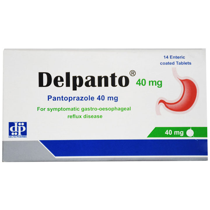 Delpanto 40mg 14 Enteric Coated Tablets image number 0