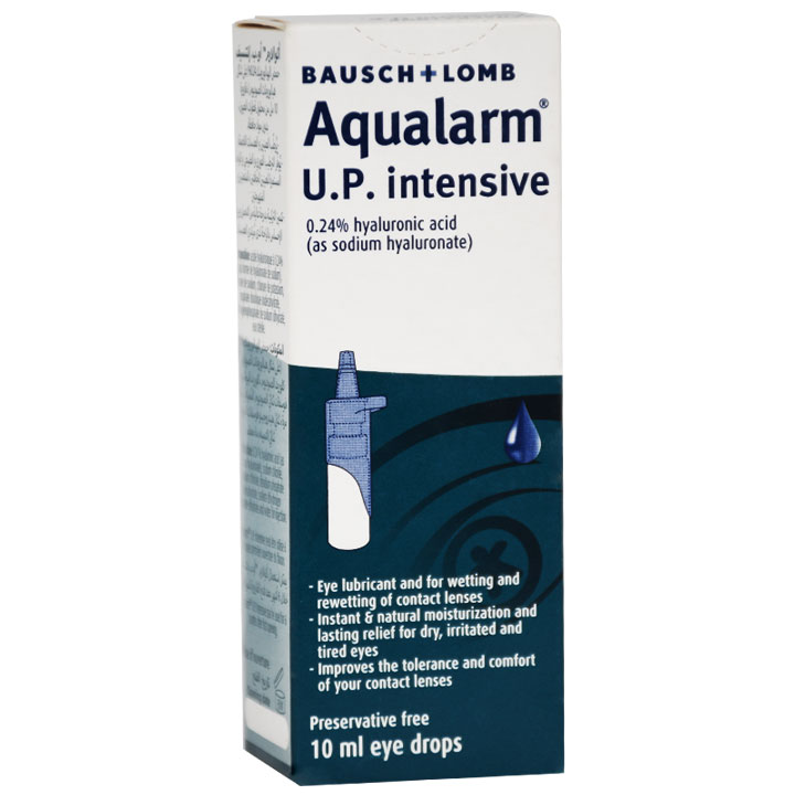 Aqualarm U.P. Intensive 0.24% 10ml Eye Drop image number 0