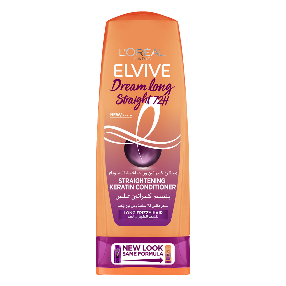 Loreal Elvive Dream Long Straightening Keratin Conditioner 200ml image number 0