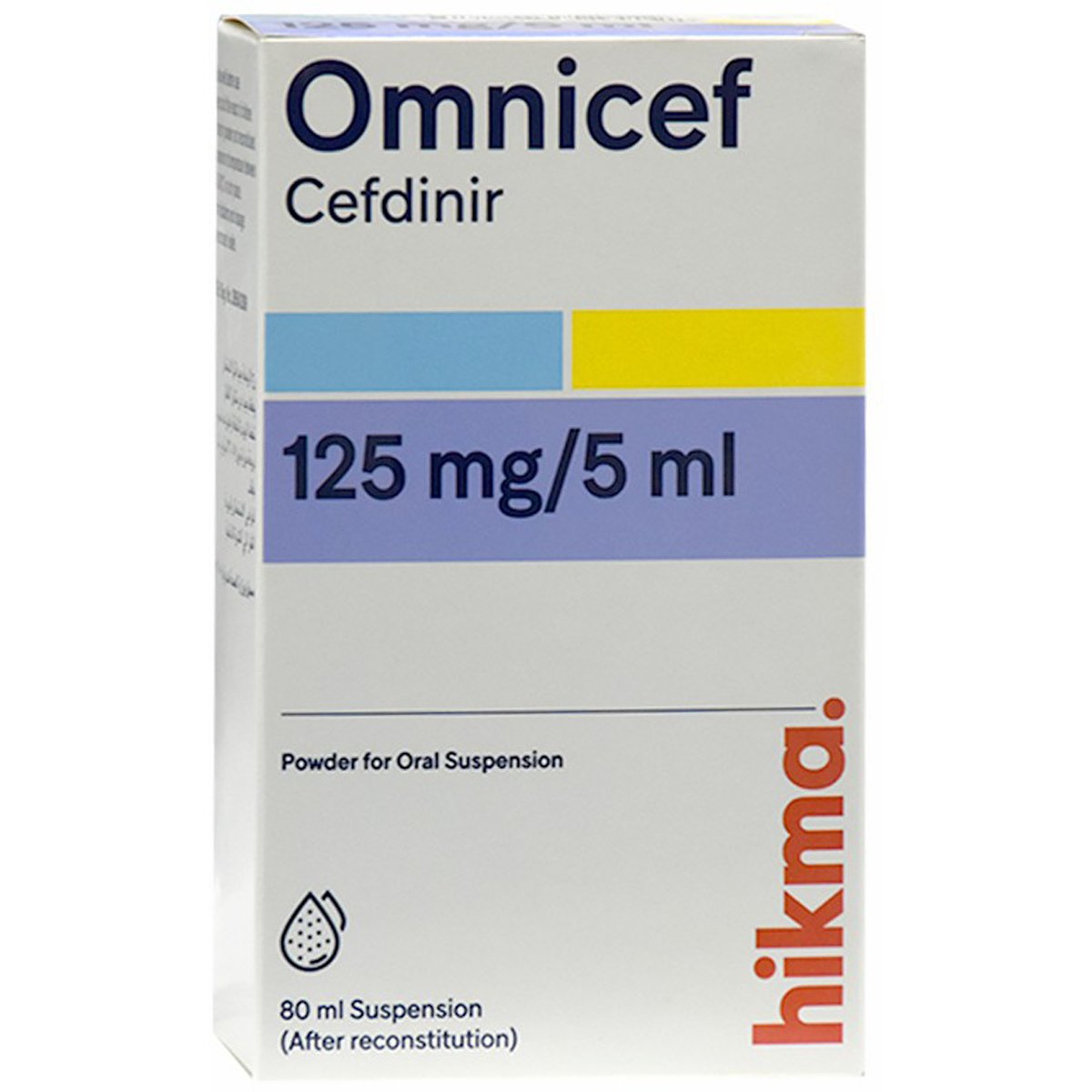 Omnicef 125Mg/5ml (80ml) Suspension image number 0