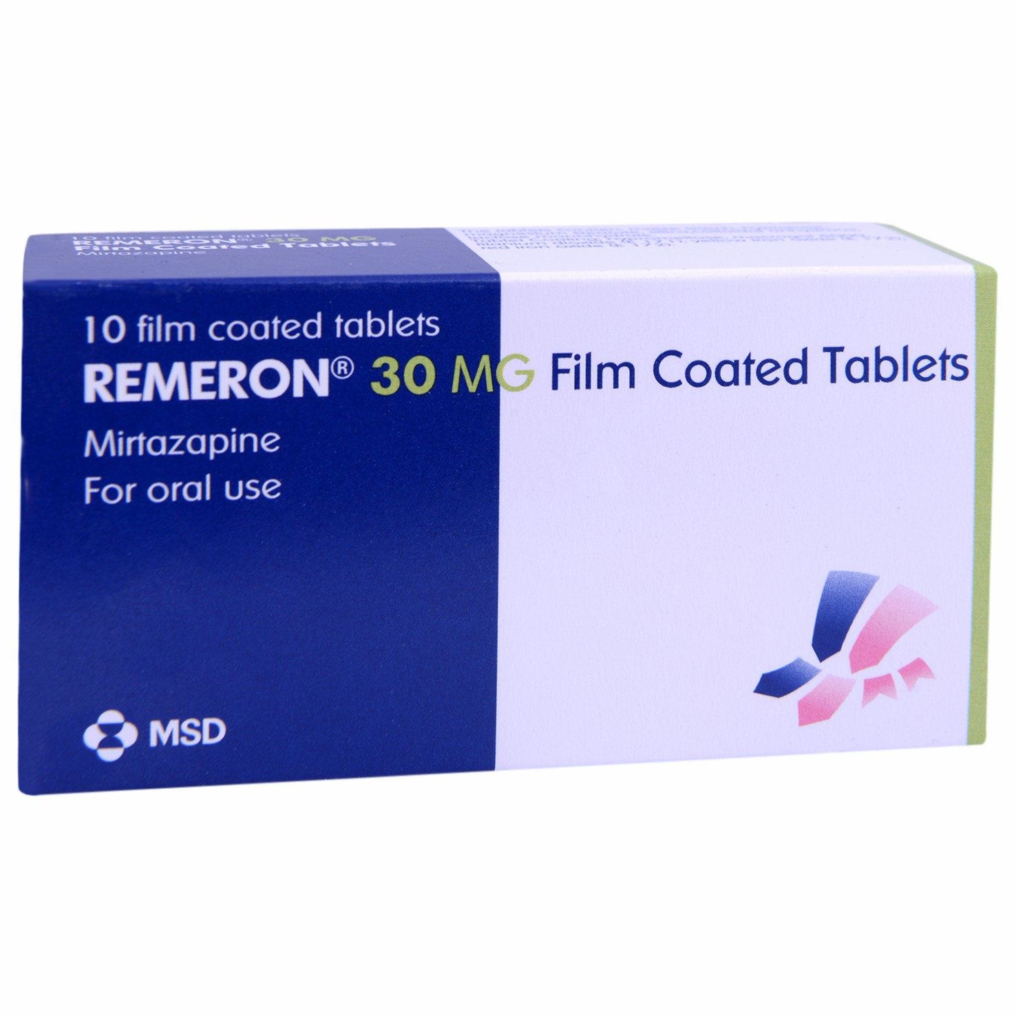 Remeron 30mg 10 Tablets image number 0