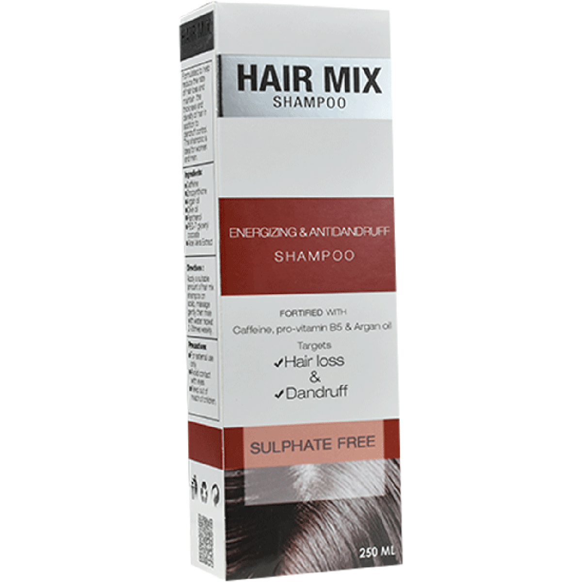 Hair Mix Energizing & Antidandruff (Sulfate Free) Shampoo 250ml image number 0