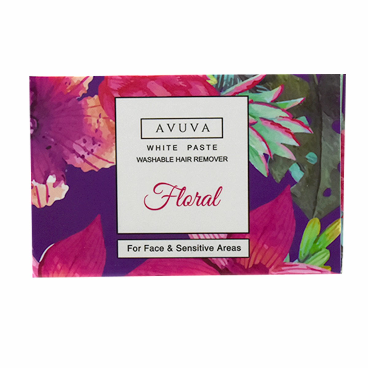 Avuva Floral Hair Remover White Paste 100gm image number 0