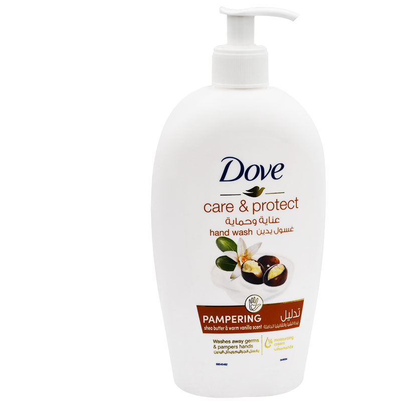 Dove Cares & Protect Pampering Hand Wash 500ml image number 0