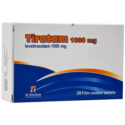 Tiratam 1000mg 30 Film Coated Tablet image number 0