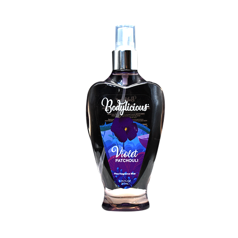 Bodylicious Violet Patchouli Body Mist for Women 217ml image number 0