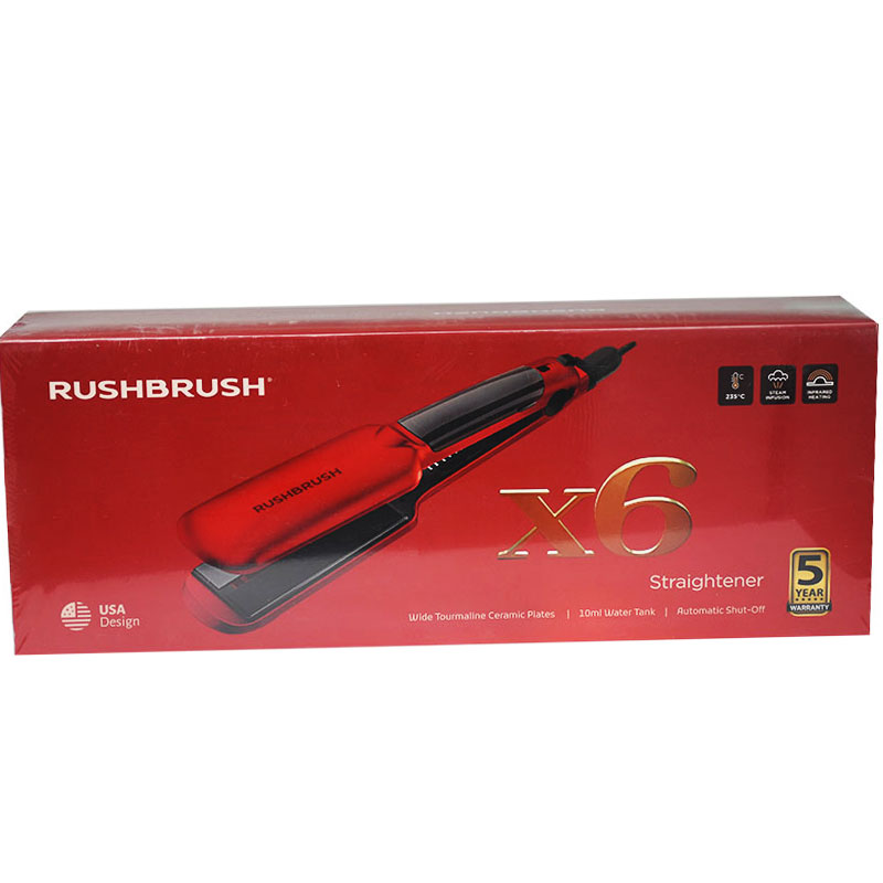 Rush Brush Red X6 Straightener image number 0