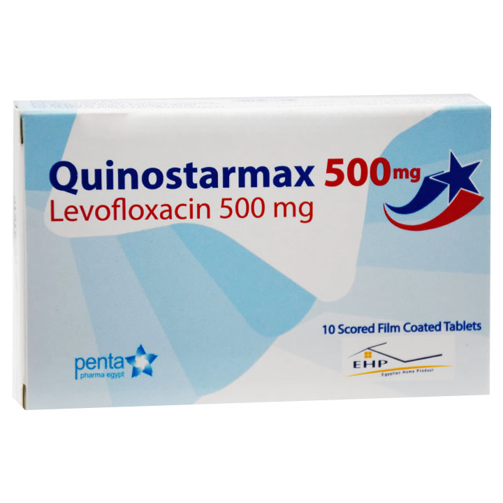 Quinostarmax 500mg 10 Film coated tablets image number 0