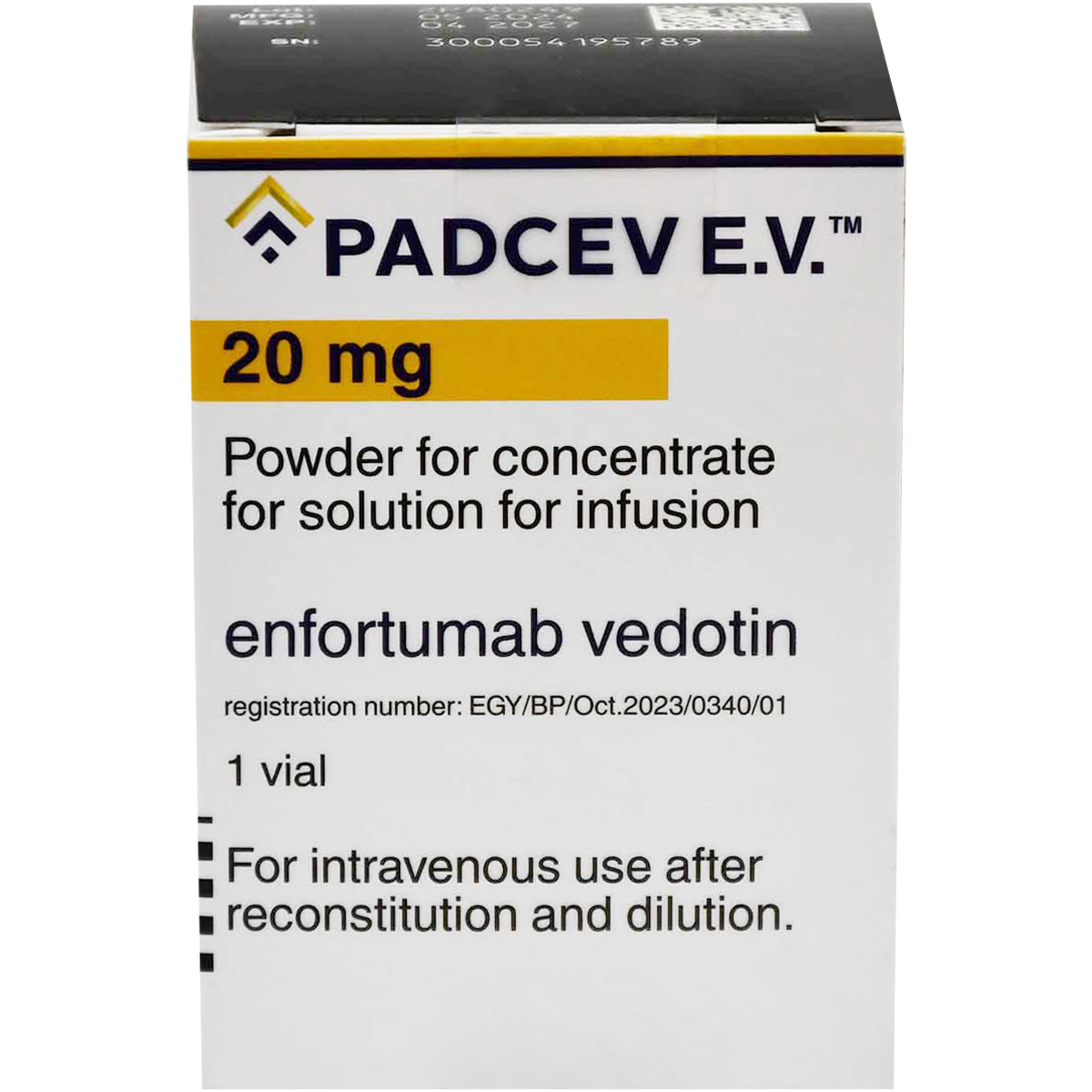Padcev E.V.  20 mg  1 Vial (Refrigerated) image number 0