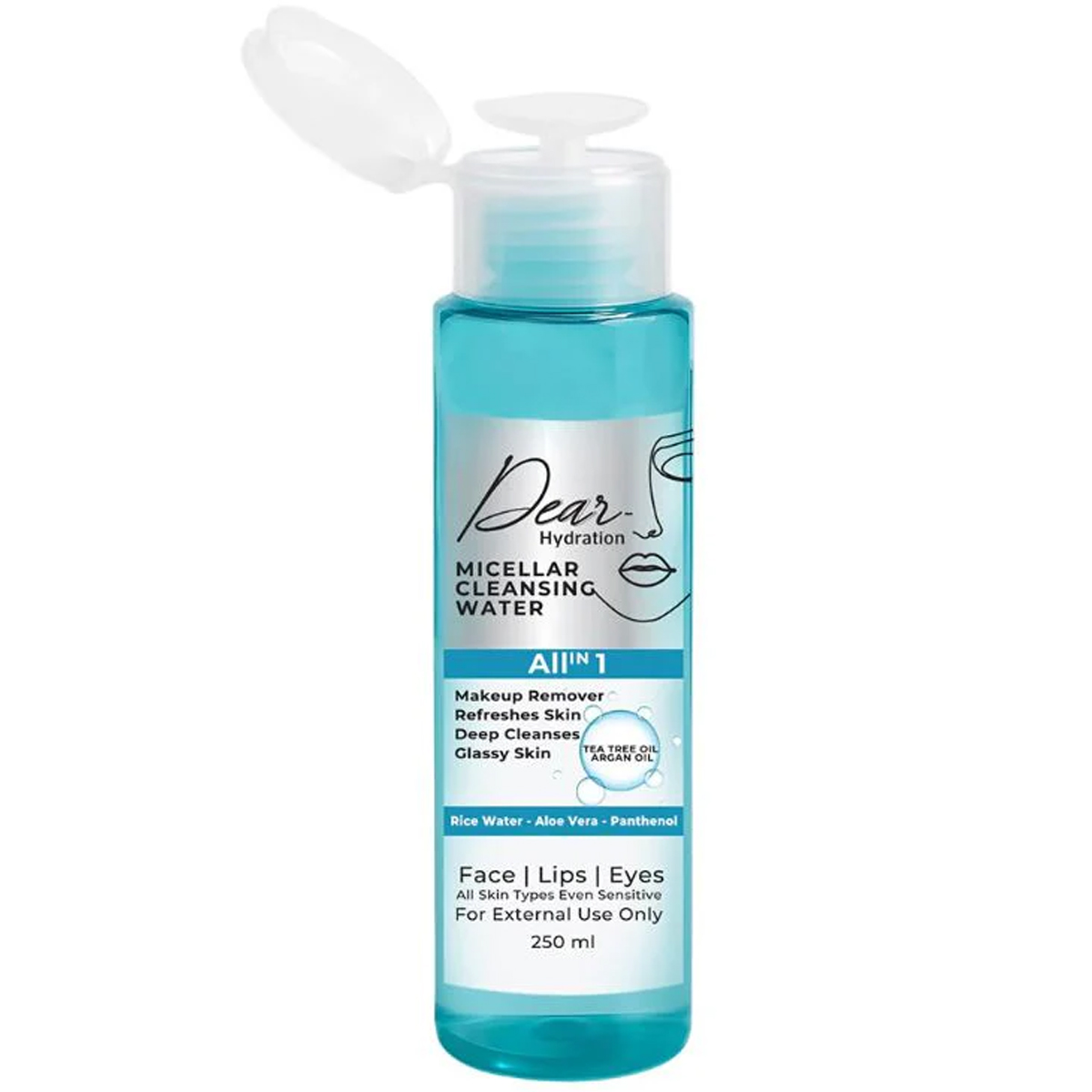 Dear Micellar Cleansing Water Makeup Remover 250 ml image number 0
