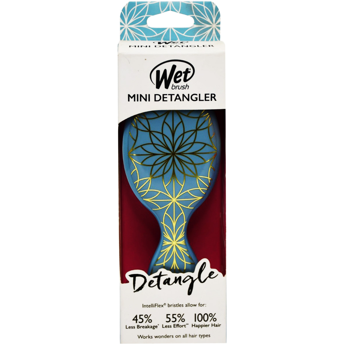 Wet Brush Mini Detangler/BWR832GEOS image number 0