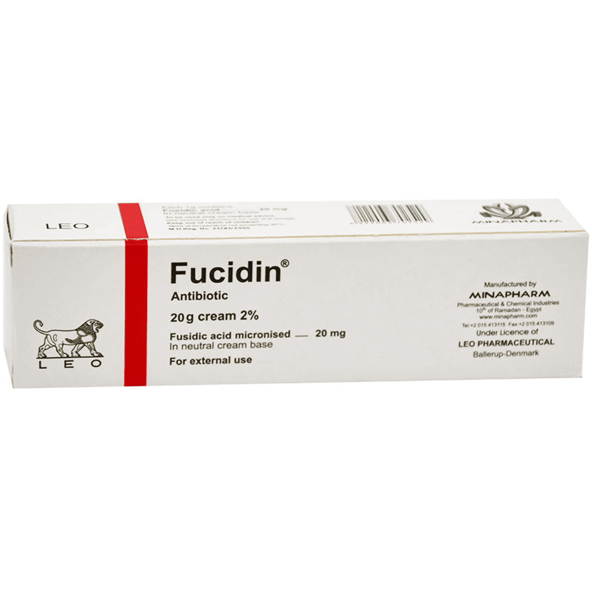 Fucidin 2% Cream 20gm image number 0