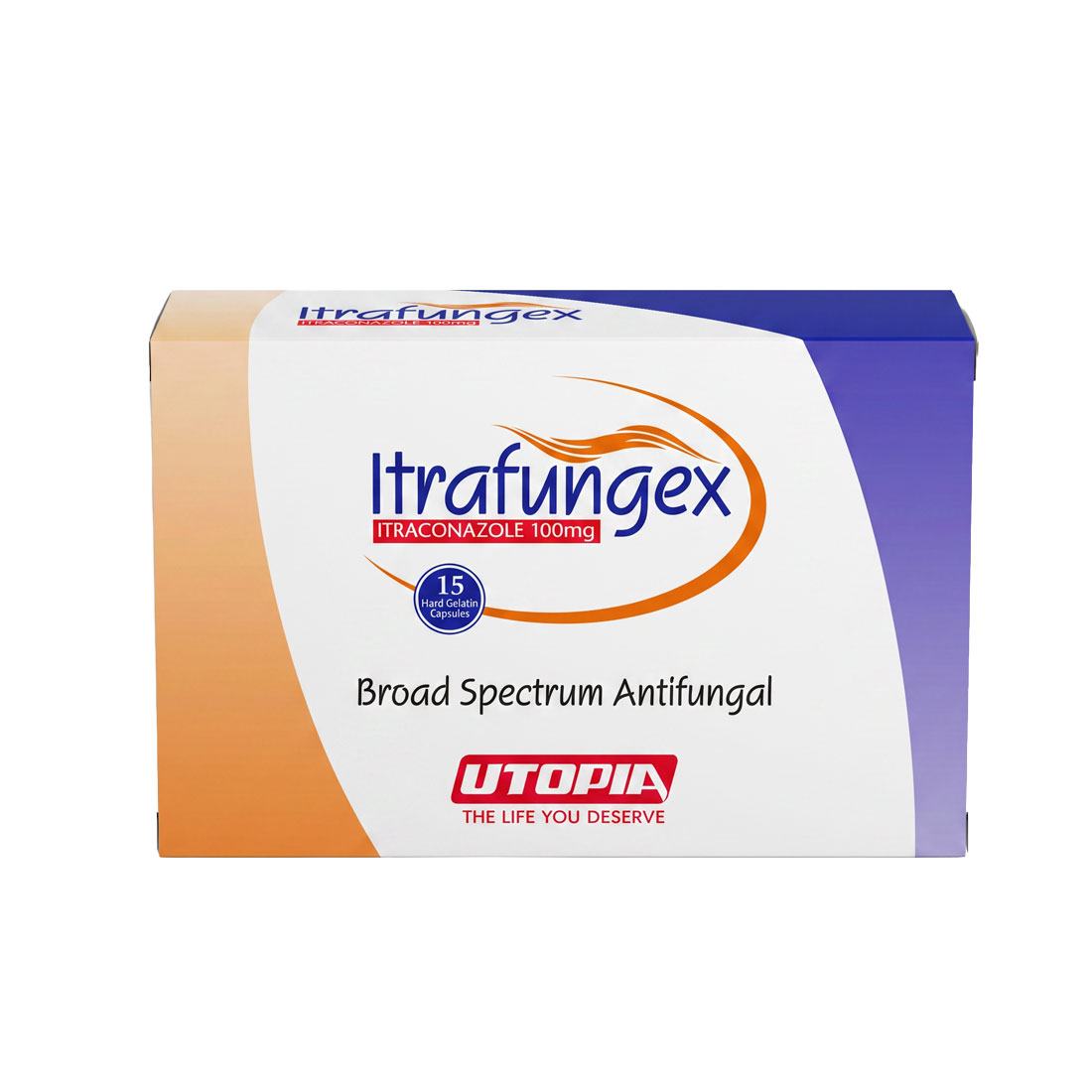 Itrafungex 100mg 15 Hard Gelatin Capsules image number 0
