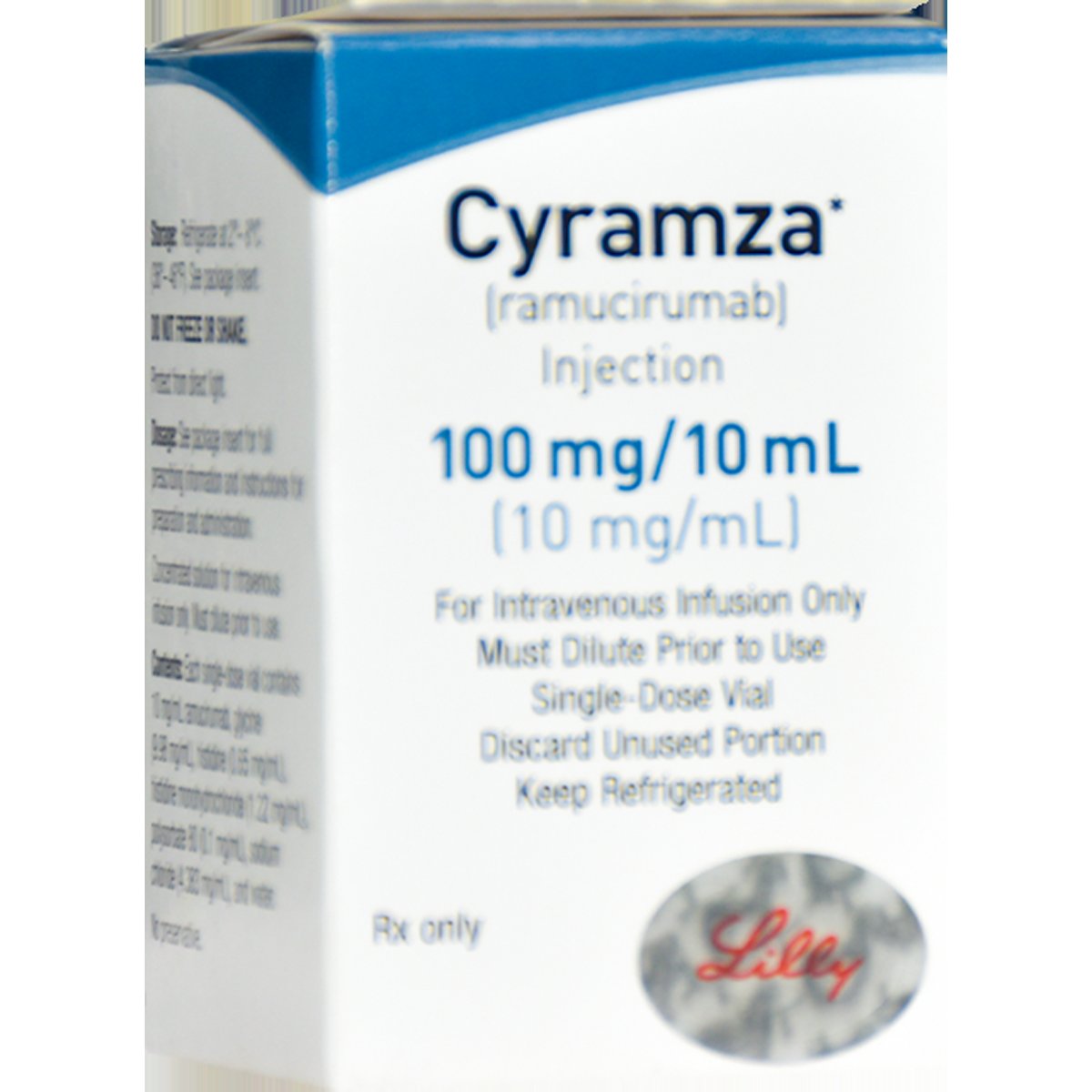 Cyramza 100mg/10ml IV Infusion 1 Vial (Refrigerated) image number 0