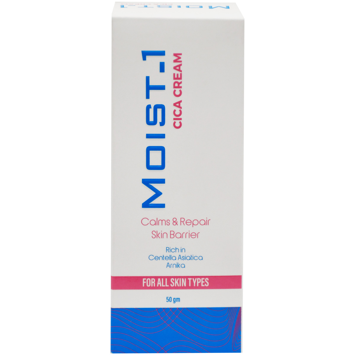 Moist-1 Calming and Repairing Cica Cream For All Skin Types 50 gm image number 0