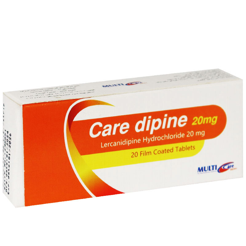 Care Dipine 20mg 30 Film Coated Tablets image number 0