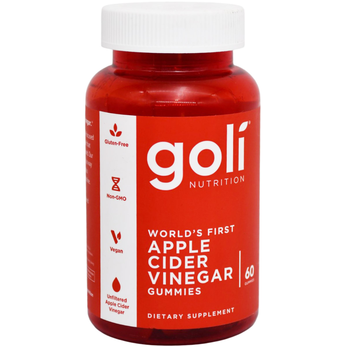 Goli Nutrition Apple Cider Vinegar 60 Gummies image number 0