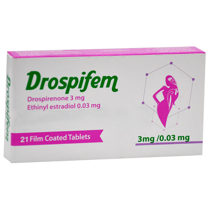 Drospifem (3mg+0.03mg) 21 Film Coated Tablet image number 0