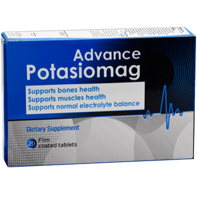 Potasiomag Advance 20 Film Coated Tablets image number 0