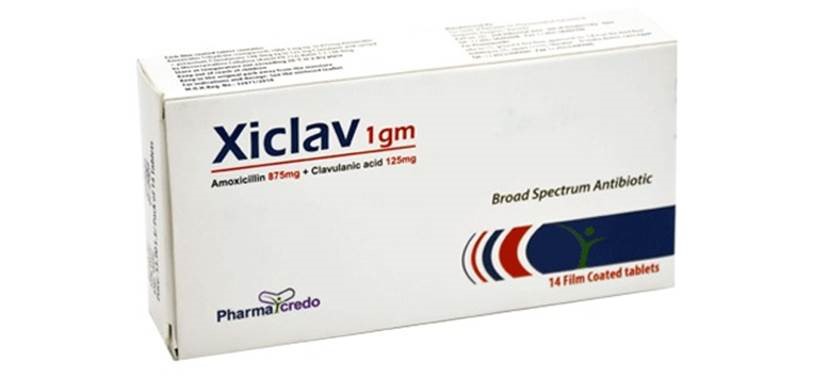 Xiclav 1gm 14 Film Coated Tablet image number 0