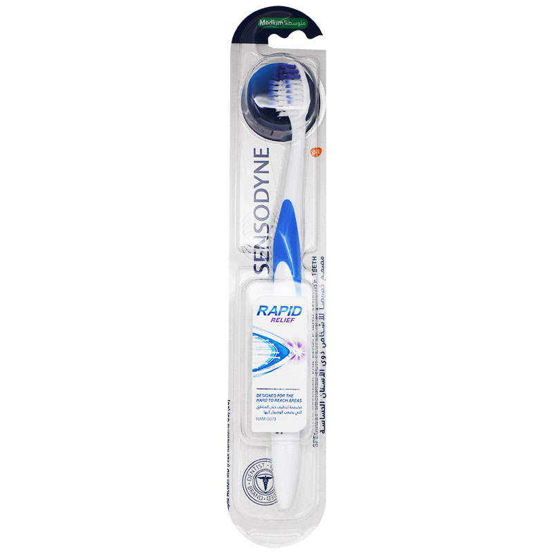 Sensodyne Rapid Relief Toothbrush Medium image number 0