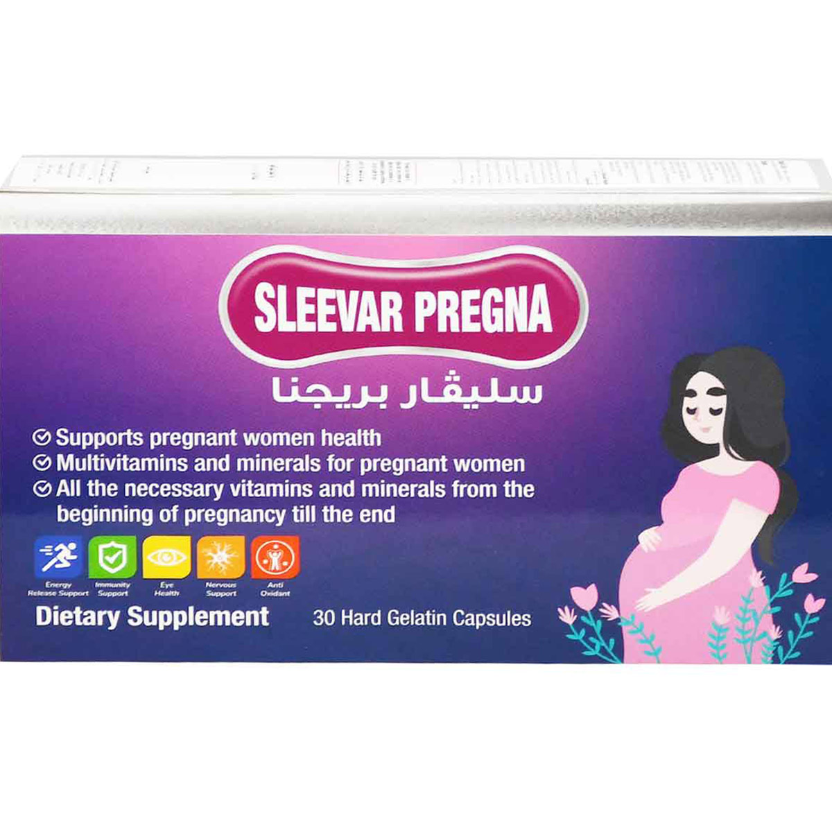 Sleevar Pregna 30 Hard Gelatin Capsules image number 0