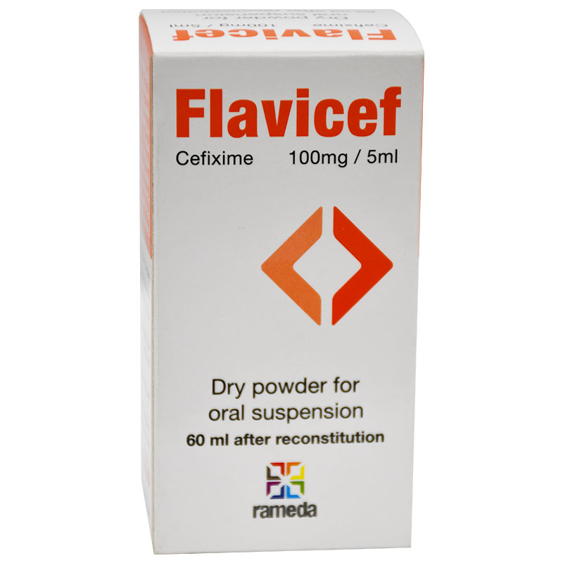 Flavicef 100mg/5ml Suspension 60ml image number 0