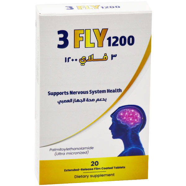 3 Fly 1200 20 Film Coated Tablets image number 0