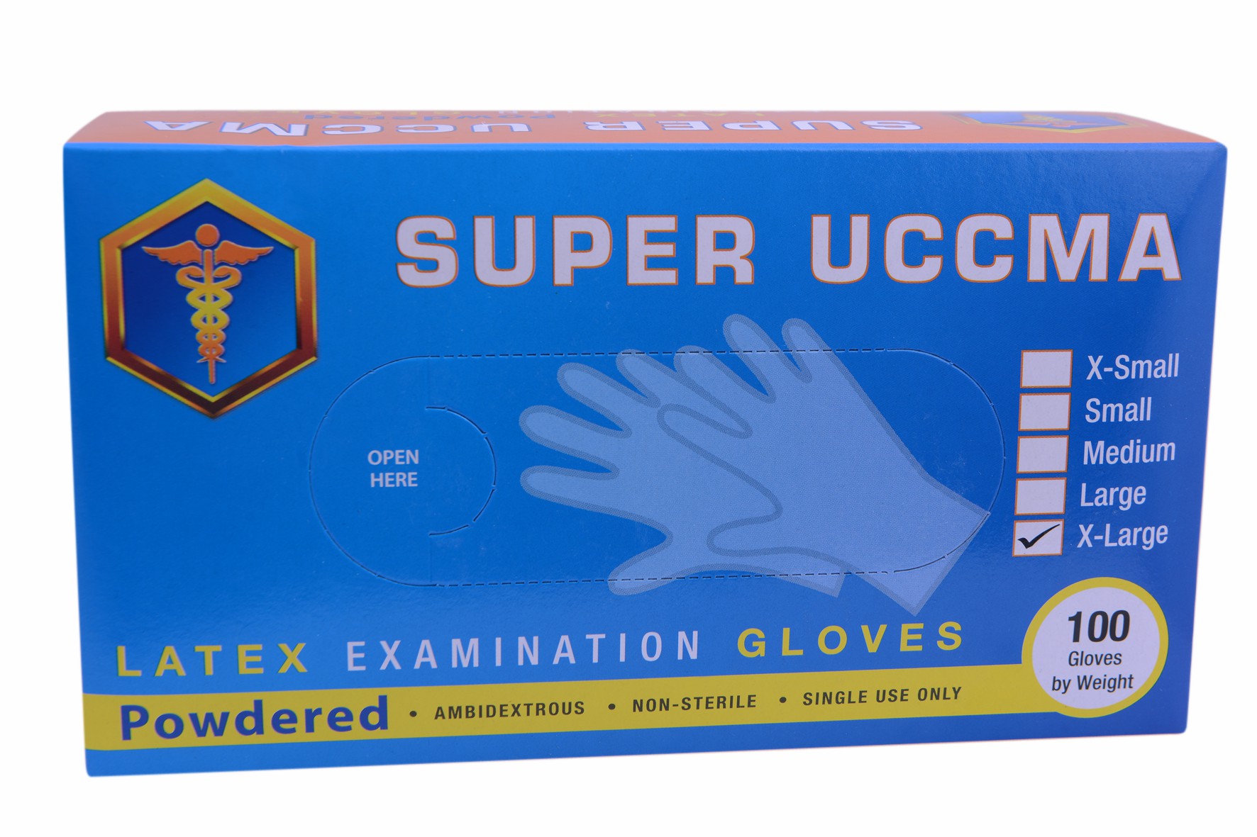 Gloves Latex Prime (XL) 100pcs image number 0