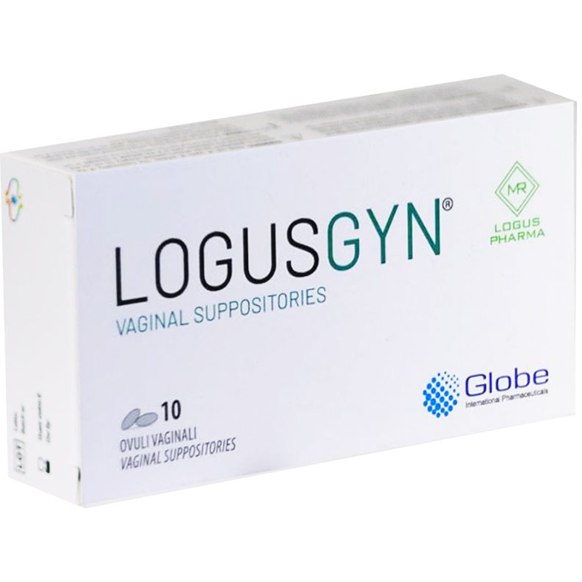Logus Gyn 10 Vaginal Suppositories image number 0
