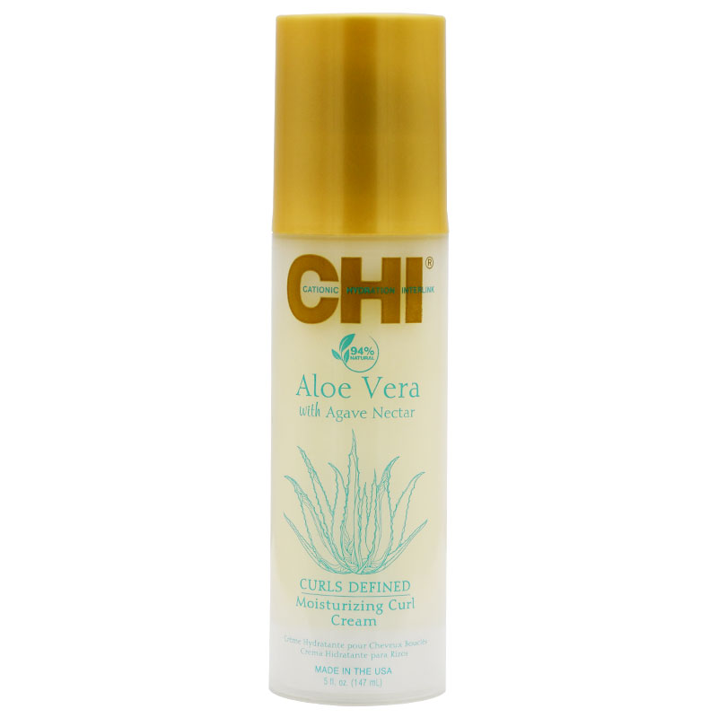 Chi Aloe Vera Curls Defined Moisturizing Curl Cream 147ml image number 0