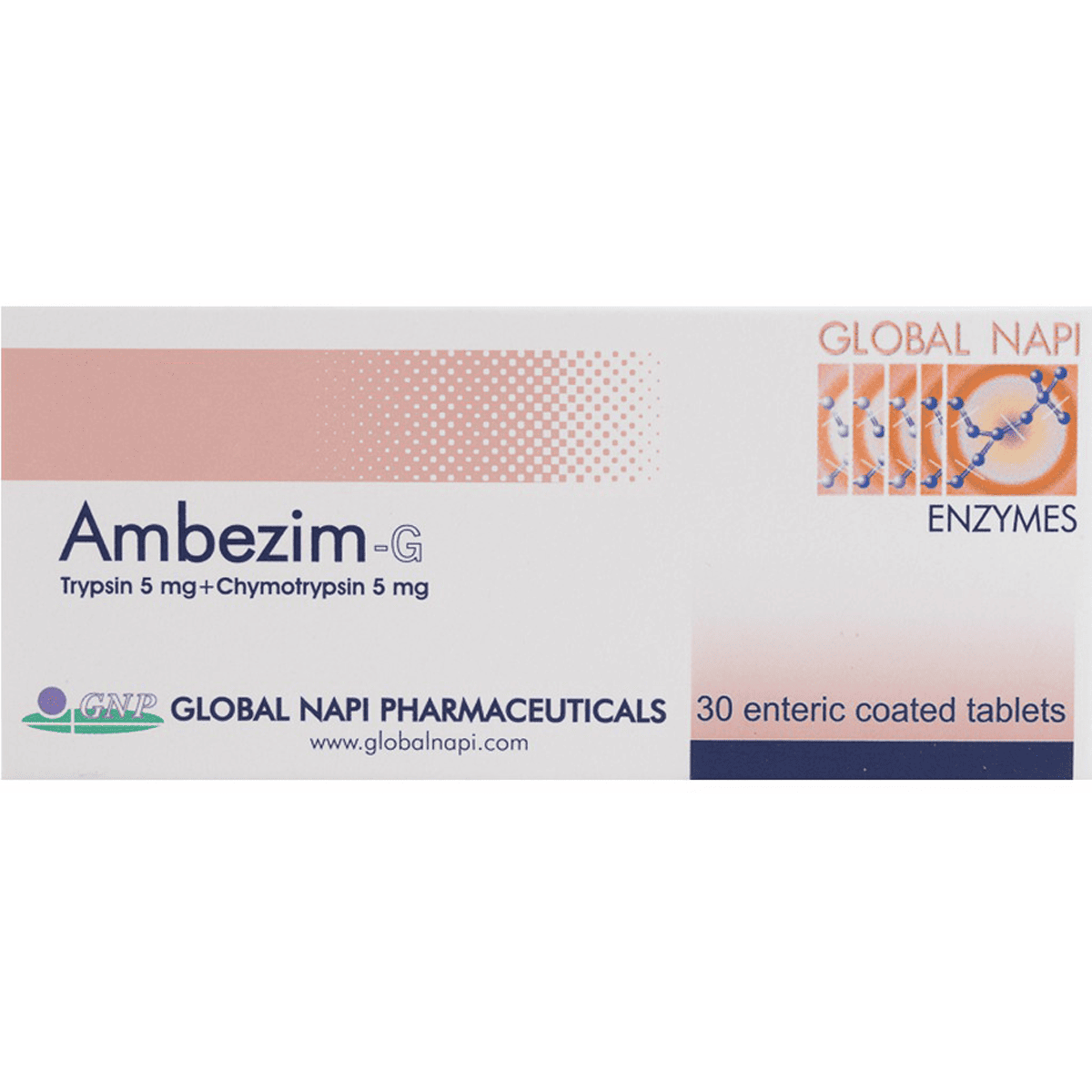 Ambezim G (5mg + 5mg) 30 Film Coated Tablets image number 0