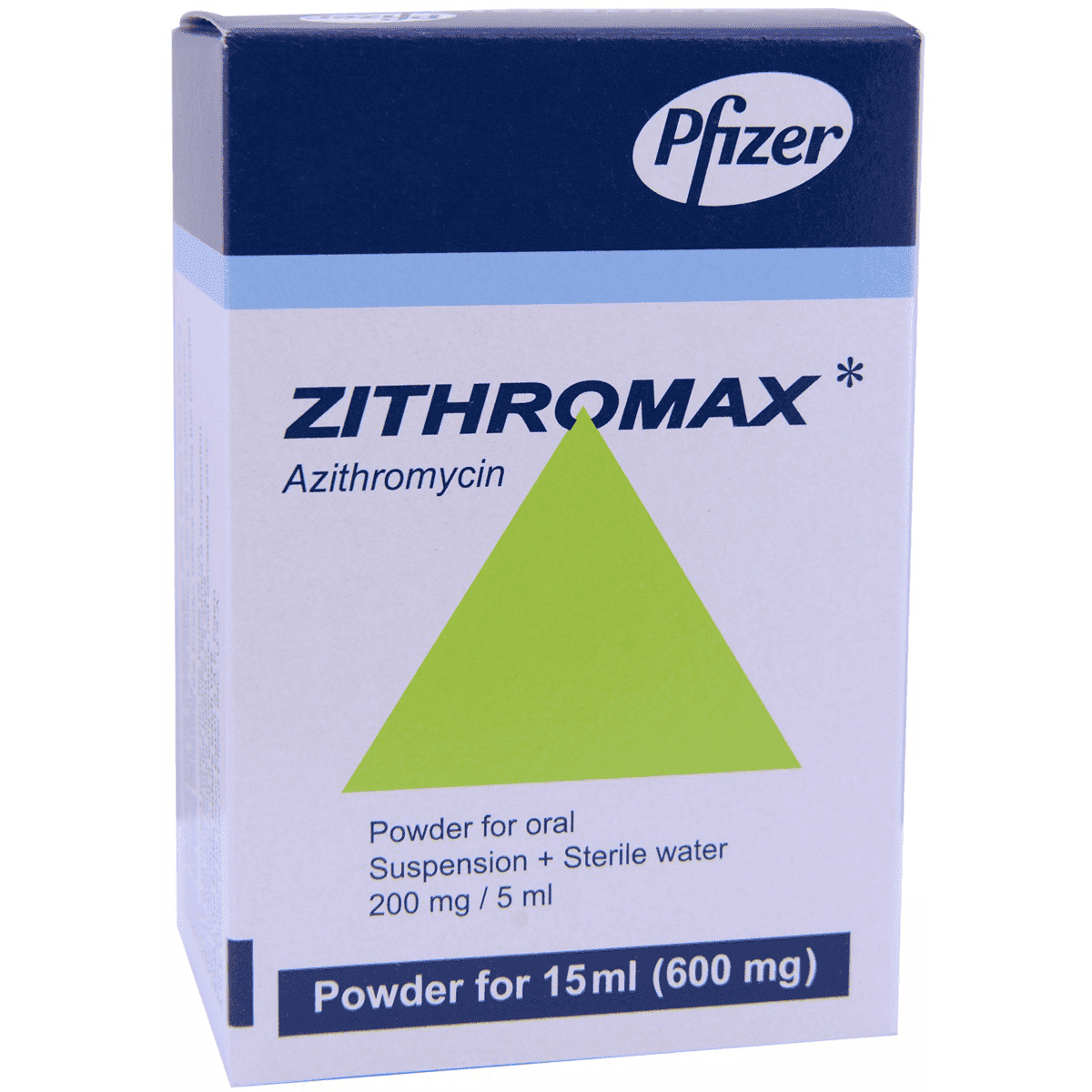 Zithromax 600mg/15ml Suspension image number 0